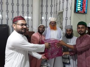 খতিবকে সম্মান জনক বিদায়
