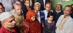 তানু ভূইয়ার বাড়িতে সমবেদনা জানাতে বিএনপি'র প্রতিনিধি দল