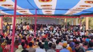 বাগেরহাটে বিএনপির নেতাকর্মীদের বিরুদ্ধে মামলার প্রতিবাদে বিক্ষোভ